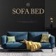 Modern Nordic Fabric Sofa Bed