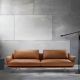 Pierre Italian Minimalist Modern Leather Sofa
