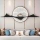 Chinese Oriental Scenic Wall Display Decor with Light