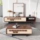 JNL Nordic Wooden Living Room Set w/ Coffee Table