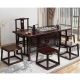 Chinese Modern Oriental Tea Table with Chairs and Stools