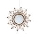 Tai An Wabi sabi wind rattan makeup mirror retro minimalist bedroom round mirror net red ins home wall mirror 122cm