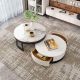Modern Nordic Minimalist Round Coffee table Set