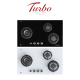 Turbo Incanto T883GV-(BK/OW) 88cm 3 burners built-in glass hob