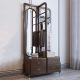Oriental Chinese Clothes Stand with Mirror