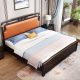 Solid Wood Chinese Oriental Bed w/o Storage