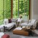 Italian-Inspired Modern Minimalist Fabric Sofa