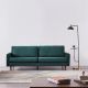 Modern Mid-Century Classic Velvet Fabric Sofa