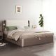 Mu Yue Modern Storage Bed with Integrated Lights