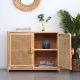 Tai An Rattan sideboard wabi sabi style home restaurant locker small apartment living room storage retro cabinet