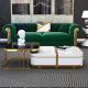 Modern Luxury Marble Nestled 2-Piece Coffee Table