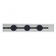 Eubiq Power Tracks Set (Surface Mounted)-SH1 - Comes with 3 * BS3 British Standard Adaptor