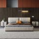 Nordic Contemporary Genuine Leather Bed with/without Storage