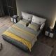 Italian Modern Genuine Leather Storage Bed
