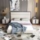 Italian Minimalist Solid Wood Storage Bed