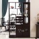 Chinese Oriental Solid Wood Wine Storage Divider