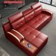 Sectional L-Shape Sofa Bed with Storage and USB Charging Port