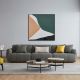 WoZaiJia Gusto Life Whale Fabric Sofa