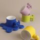 Modern Pop Art Cup and Saucer