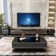 Luxury Classic Black Living Room Set