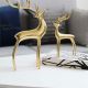 Deer Copper Figurine