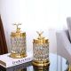 Deer Glass Accent Canister
