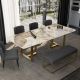 Modern Classic Grey Upholstered Dining Chair