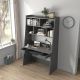 Scandinavian Study Desk with Shelf