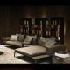 Italian-Inspired Modern Minimalist Leather Sectional Sofa