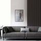 Nordic Modern Minimalist Grey Leathaire Sofa