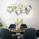 European-Style Modern Nordic Metal Sculptural Wall Decor