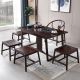 Chinese Oriental Wooden Desk Writing Table