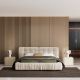 WoZaiJia Gusto Life Cloud Leather Double Bed Frame