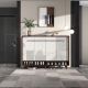 LEJU Nordic Wooden and Slate Large Capacity Shoe Cabinet
