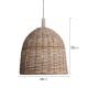 Tai An Retro rattan chandelier living room Southeast Asian simple modern lamps homestay style lighting net red restaurant rattan art lampshade rattan solid chandelier 35cm*35H
