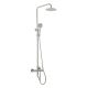 Stainless Steel Single Handle Double Control Shower Mixer