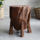TAI AN  tea table natural teak living room minimalist solid wood sofa side a few simple light luxury round small table