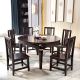 Chinese Oriental Extendable Dining Table