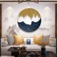 Modern Abstract Round Wall Display Decor