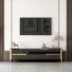 Modern Classic Luxury Black Living Room Set