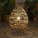 Tai An Retro Rattan Art Floor Lamp Simple Homestay Style Home Living Room Net Red Handmade Rattan Weaving Decorative Lamp (Stand Type)