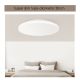 LED Ceiling Light Cover with Magnetic Light Plate