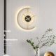 Lacey Modern Clock Wall Light