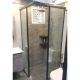 SHENG XIN GLASS Standard BTO Shower Screen (Sliding) (Chrome Aluminium & Black Aluminium)