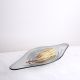 Spiral Accent Glass Bowl