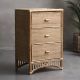 Tai An Minimalist rattan bucket cabinet home simple wall living room locker small apartment bedroom storage cabinet
