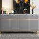 Modern Contemporary Classic Grey Dining Sideboard Buffet Cabinet