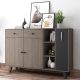 Nordic Dining Sideboard with Storage for Bottles