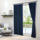 Expitex Clasica CLA302-7 Ready Made Curtain (Navy)