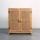 Tai An  Rattan Sideboard Japanese Minimalist Retro Bedroom Locker Home Living Room Storage Storage Cabinet